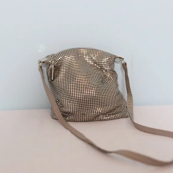 Whiting and Davis Silver mesh shoulder bag - Picture 2 of 5